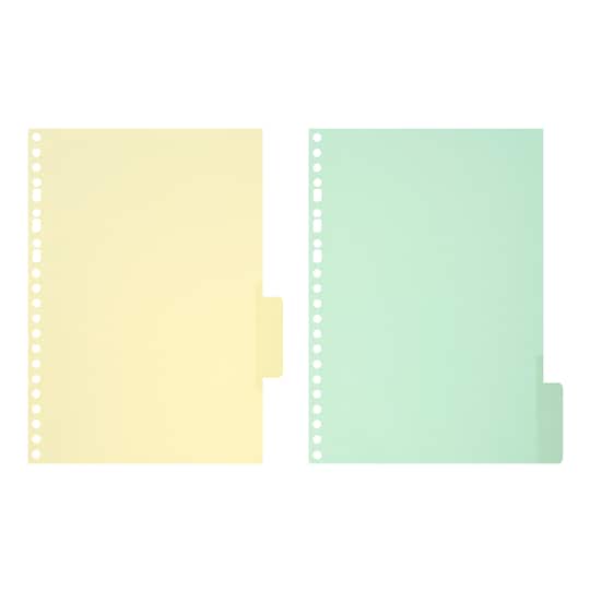 A5 Planner Horizontal Tab Dividers